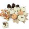 17 PCS Kit Artificial Pumpkins Decorations - Plastic Pumpkins for Fall Home Farmhouse Thanksgiving Mini Pumpkin Decor
